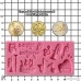Funshowcase Musical Instruments Clef Notes Silicone Candy Mold for Cake Decoration Clay Crafting - B00KVE0UDW